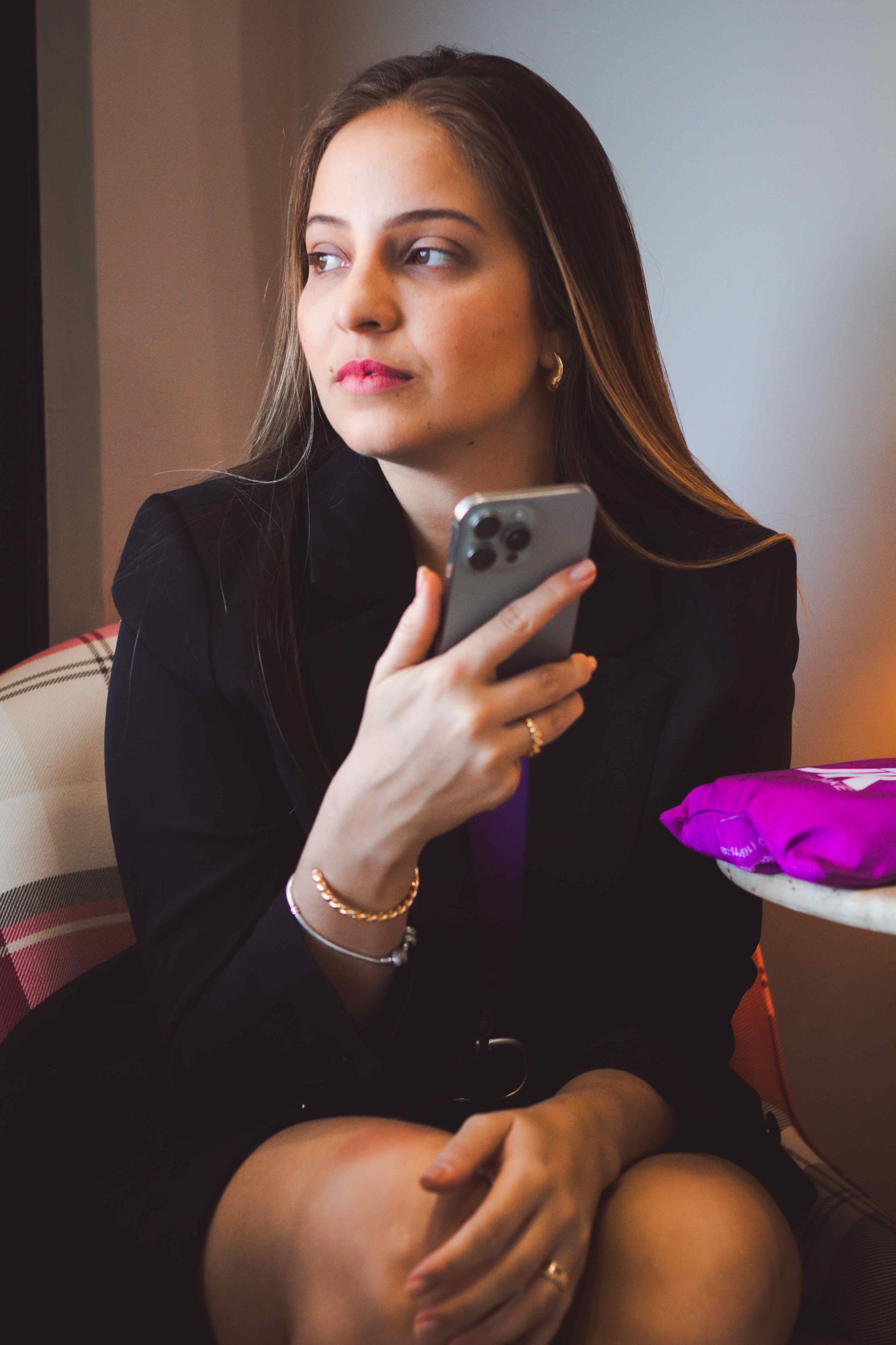 Retrato corporativo feminino