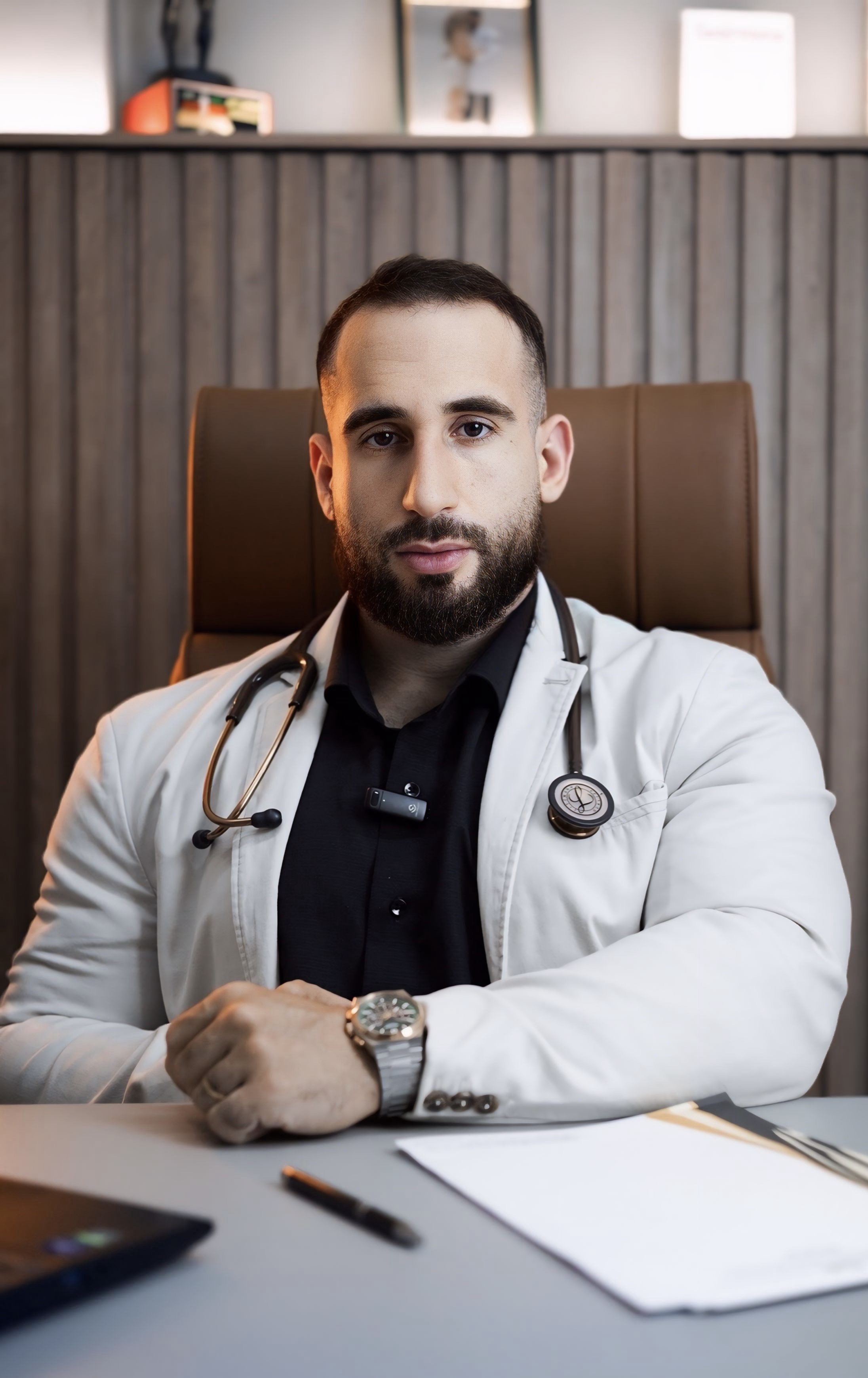 Retrato profissional médico